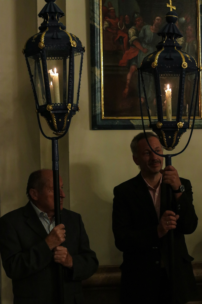 Die Große Lichterprozession durch Mariazell mit anschließender Segnung durch die Gnadenstatue 